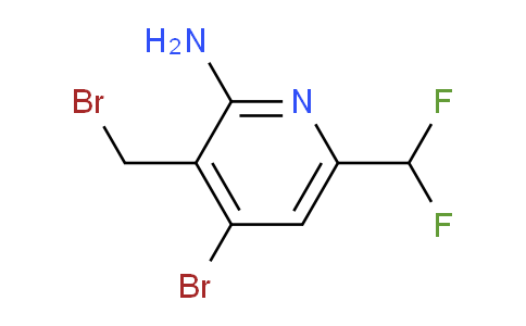 AM136401 | 1805338-39-9 | 2-Amino-4-bromo-3-(bromomethyl)-6-(difluoromethyl)pyridine
