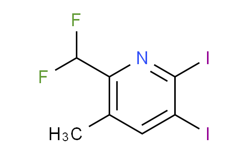 AM136402 | 1806824-82-7 | 6-(Difluoromethyl)-2,3-diiodo-5-methylpyridine
