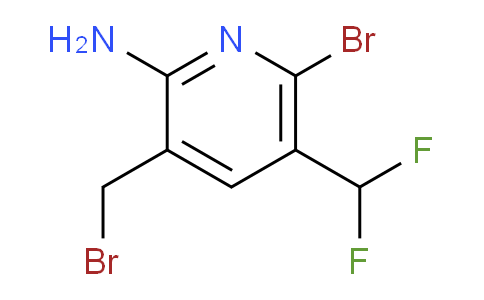 AM136411 | 1805045-34-4 | 2-Amino-6-bromo-3-(bromomethyl)-5-(difluoromethyl)pyridine