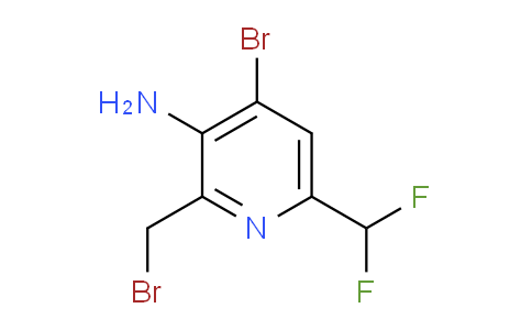 AM136422 | 1806886-93-0 | 3-Amino-4-bromo-2-(bromomethyl)-6-(difluoromethyl)pyridine