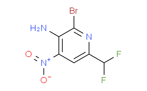 AM136426 | 1806056-51-8 | 3-Amino-2-bromo-6-(difluoromethyl)-4-nitropyridine