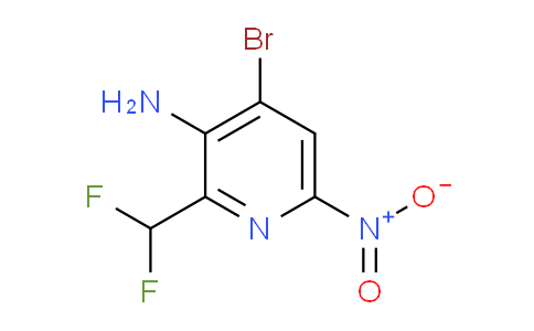 AM136429 | 1805207-27-5 | 3-Amino-4-bromo-2-(difluoromethyl)-6-nitropyridine