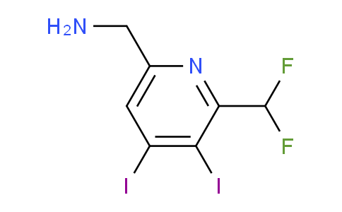 AM136435 | 1805331-33-2 | 6-(Aminomethyl)-2-(difluoromethyl)-3,4-diiodopyridine