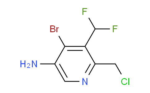 AM136436 | 1804724-20-6 | 5-Amino-4-bromo-2-(chloromethyl)-3-(difluoromethyl)pyridine