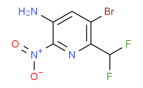AM136438 | 1806831-27-5 | 3-Amino-5-bromo-6-(difluoromethyl)-2-nitropyridine