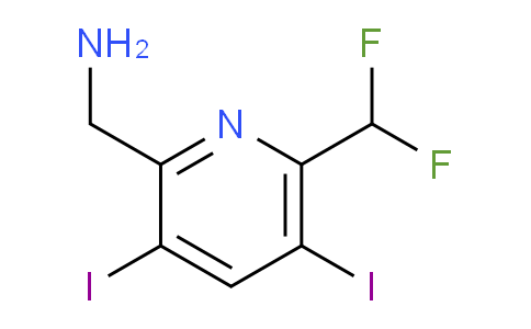 AM136439 | 1806897-51-7 | 2-(Aminomethyl)-6-(difluoromethyl)-3,5-diiodopyridine