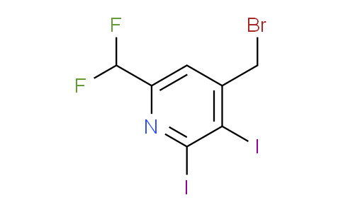 AM136441 | 1805158-73-9 | 4-(Bromomethyl)-6-(difluoromethyl)-2,3-diiodopyridine