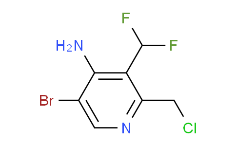 AM136446 | 1805053-22-8 | 4-Amino-5-bromo-2-(chloromethyl)-3-(difluoromethyl)pyridine
