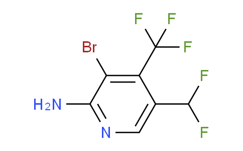 AM136448 | 1806050-65-6 | 2-Amino-3-bromo-5-(difluoromethyl)-4-(trifluoromethyl)pyridine