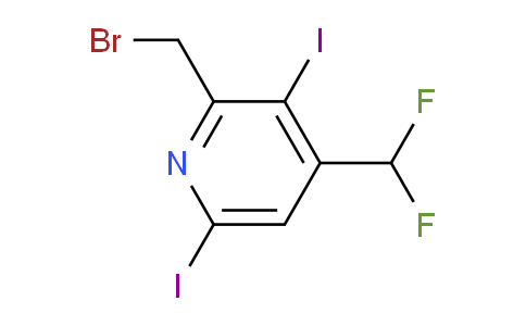 AM136452 | 1804718-39-5 | 2-(Bromomethyl)-4-(difluoromethyl)-3,6-diiodopyridine