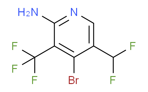 AM136454 | 1806050-73-6 | 2-Amino-4-bromo-5-(difluoromethyl)-3-(trifluoromethyl)pyridine