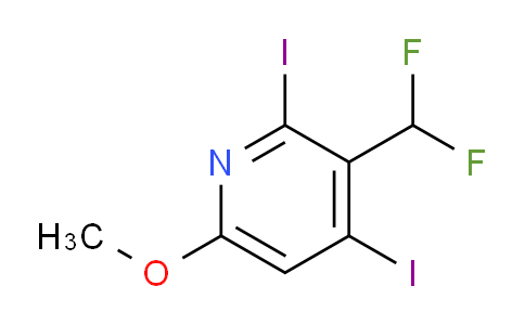 AM136462 | 1805046-74-5 | 3-(Difluoromethyl)-2,4-diiodo-6-methoxypyridine