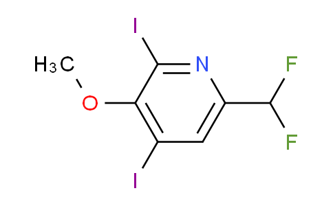 AM136464 | 1803710-20-4 | 6-(Difluoromethyl)-2,4-diiodo-3-methoxypyridine