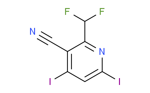 AM136465 | 1806789-89-8 | 3-Cyano-2-(difluoromethyl)-4,6-diiodopyridine