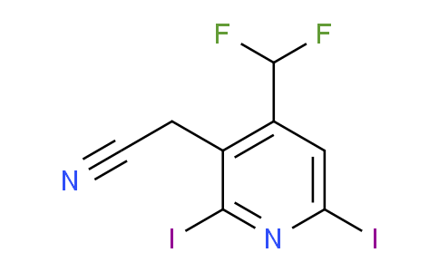AM136466 | 1806798-77-5 | 4-(Difluoromethyl)-2,6-diiodopyridine-3-acetonitrile