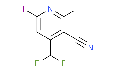 AM136471 | 1805330-24-8 | 3-Cyano-4-(difluoromethyl)-2,6-diiodopyridine