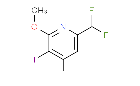 AM136475 | 1805046-97-2 | 6-(Difluoromethyl)-3,4-diiodo-2-methoxypyridine