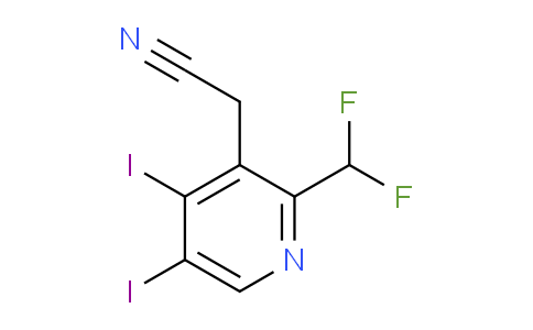 AM136476 | 1806898-05-4 | 2-(Difluoromethyl)-4,5-diiodopyridine-3-acetonitrile