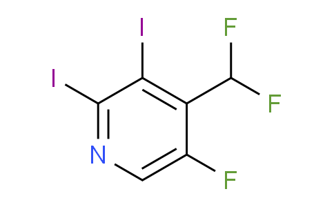 AM136477 | 1804716-49-1 | 4-(Difluoromethyl)-2,3-diiodo-5-fluoropyridine