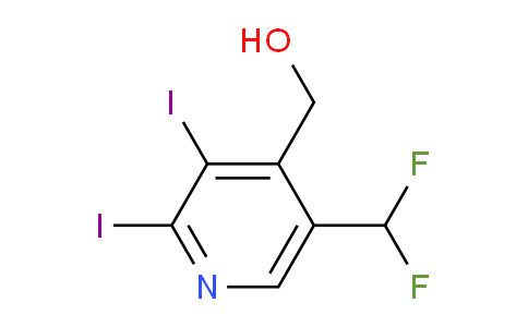 AM136478 | 1805005-72-4 | 5-(Difluoromethyl)-2,3-diiodopyridine-4-methanol