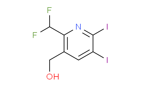 AM136479 | 1806798-80-0 | 6-(Difluoromethyl)-2,3-diiodopyridine-5-methanol