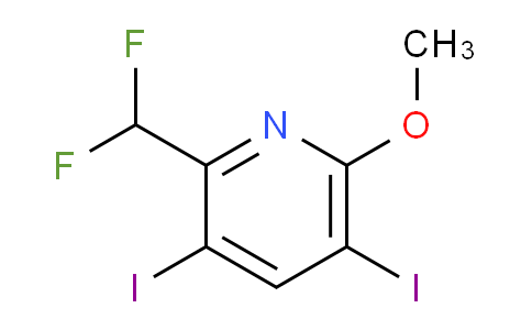 AM136480 | 1806824-78-1 | 2-(Difluoromethyl)-3,5-diiodo-6-methoxypyridine