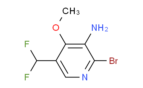 AM136482 | 1806895-91-9 | 3-Amino-2-bromo-5-(difluoromethyl)-4-methoxypyridine