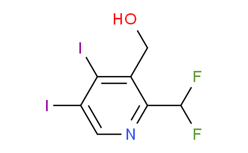 AM136493 | 1805254-38-9 | 2-(Difluoromethyl)-4,5-diiodopyridine-3-methanol