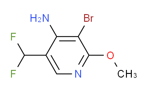 AM136495 | 1806818-69-8 | 4-Amino-3-bromo-5-(difluoromethyl)-2-methoxypyridine