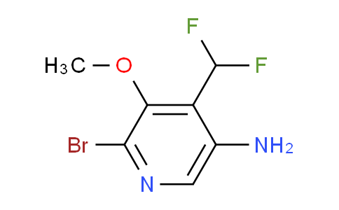 AM136498 | 1806896-43-4 | 5-Amino-2-bromo-4-(difluoromethyl)-3-methoxypyridine