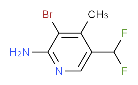 AM136503 | 1805206-93-2 | 2-Amino-3-bromo-5-(difluoromethyl)-4-methylpyridine