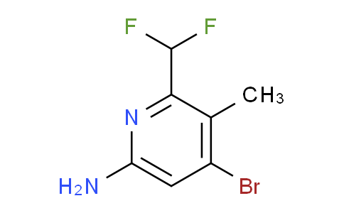 AM136506 | 1806896-54-7 | 6-Amino-4-bromo-2-(difluoromethyl)-3-methylpyridine