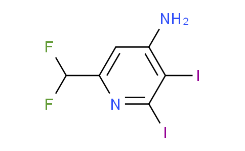 AM136509 | 1805045-66-2 | 4-Amino-6-(difluoromethyl)-2,3-diiodopyridine