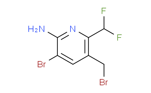 AM136517 | 1805044-93-2 | 2-Amino-3-bromo-5-(bromomethyl)-6-(difluoromethyl)pyridine