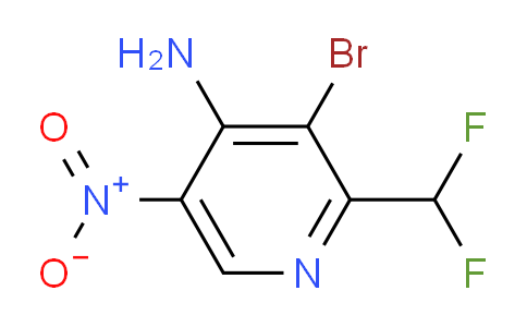 AM136520 | 1805088-51-0 | 4-Amino-3-bromo-2-(difluoromethyl)-5-nitropyridine