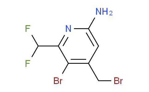 AM136526 | 1805260-02-9 | 6-Amino-3-bromo-4-(bromomethyl)-2-(difluoromethyl)pyridine