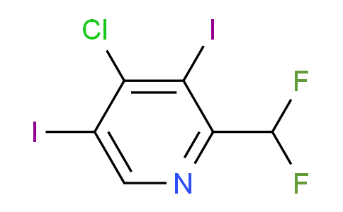 AM136528 | 1806826-38-9 | 4-Chloro-2-(difluoromethyl)-3,5-diiodopyridine