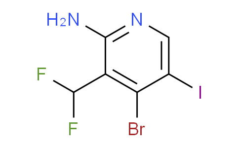AM136529 | 1806801-69-3 | 2-Amino-4-bromo-3-(difluoromethyl)-5-iodopyridine