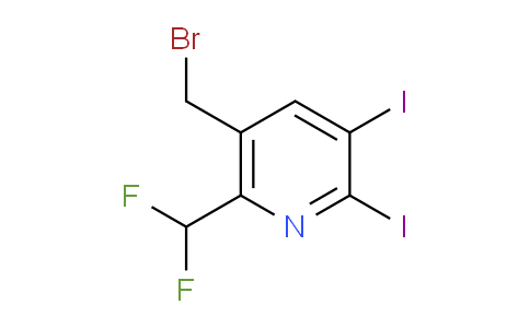 AM136552 | 1803704-60-0 | 5-(Bromomethyl)-6-(difluoromethyl)-2,3-diiodopyridine