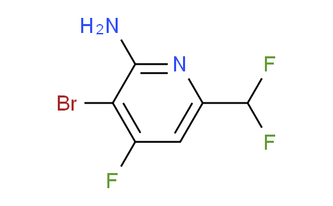 AM136555 | 1806055-48-0 | 2-Amino-3-bromo-6-(difluoromethyl)-4-fluoropyridine