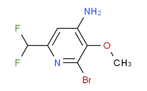 AM136558 | 1804697-60-6 | 4-Amino-2-bromo-6-(difluoromethyl)-3-methoxypyridine