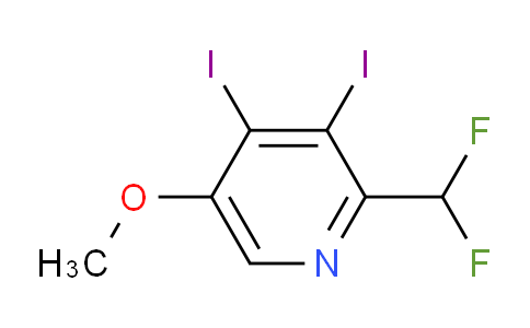 AM136563 | 1803710-53-3 | 2-(Difluoromethyl)-3,4-diiodo-5-methoxypyridine