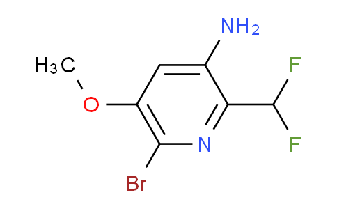AM136564 | 1806801-91-1 | 3-Amino-6-bromo-2-(difluoromethyl)-5-methoxypyridine