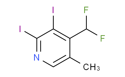 AM136567 | 1805010-89-2 | 4-(Difluoromethyl)-2,3-diiodo-5-methylpyridine