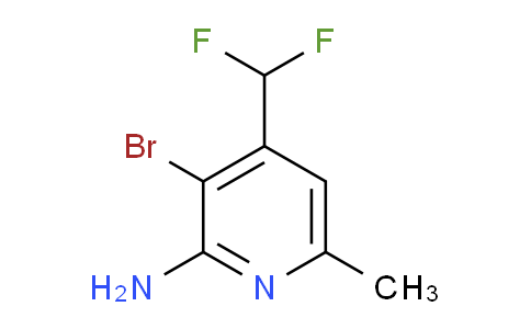 AM136568 | 1804697-73-1 | 2-Amino-3-bromo-4-(difluoromethyl)-6-methylpyridine