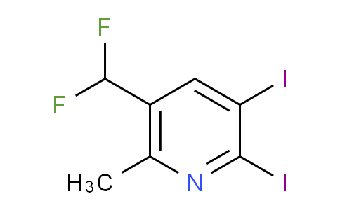 AM136569 | 1805331-12-7 | 5-(Difluoromethyl)-2,3-diiodo-6-methylpyridine