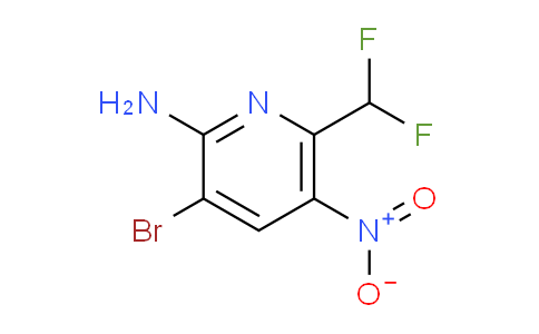 AM136574 | 1806056-44-9 | 2-Amino-3-bromo-6-(difluoromethyl)-5-nitropyridine