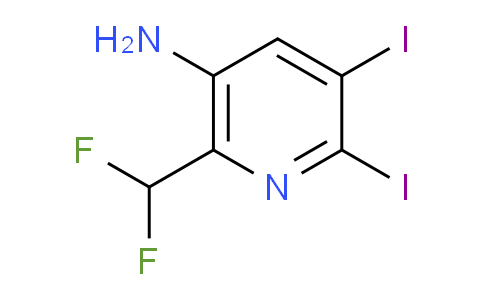 AM136575 | 1805291-18-2 | 5-Amino-6-(difluoromethyl)-2,3-diiodopyridine