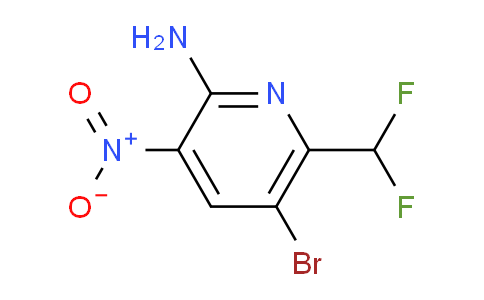 AM136580 | 1804455-67-1 | 2-Amino-5-bromo-6-(difluoromethyl)-3-nitropyridine