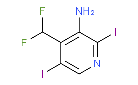 AM136581 | 1806892-25-0 | 3-Amino-4-(difluoromethyl)-2,5-diiodopyridine